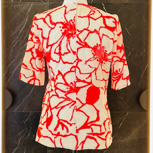 Nina Ricci Ruched Silk Blouse - Picture 2 of 10